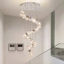 Axyaa Modern Indoor LED Chandeliers for Living Room Lighting