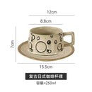 Axyaa Ceramic Donut Coffee Cup & Saucer Set: Creative Design, Perfect for Morning Coffee