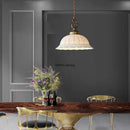 Axyaa High-end Luxury LED Pendant Light with Copper Ceramics for Fashionable Home Decor