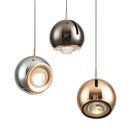 Axya Modern Nordic Chandelier Pendant Lamp Adjustable Spot Light Gold Silver White Aluminum