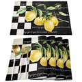 Axyaa Vintage Flower Non-slip Table Mats - Set of 6