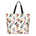Axyaa Mickey Mouse Head Shoulder Bag - Large Capacity Stylish Women's Shopping Bag