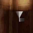 Axyaa Nordic Brushed Metal Cone Wall Lamp for Living Room, Study, Dining Room