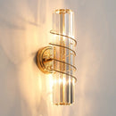 Axyaa Crystal Wall Lamp for Luxe Living Spaces