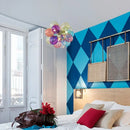 Axyaa Glass Bubble Chandelier Pendant Light for Living Room Bedroom