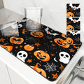 Axyaa Halloween Pumpkin Ghost Cartoon Non-Slip Drying Mat