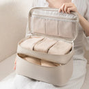 Axyaa Large Capacity 3-in-1 Storage Bag for Bra, Underwear, Socks.