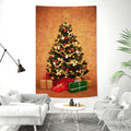 Axyaa Christmas Tree Tapestry Wall Hanging Holiday Decoration