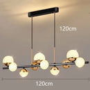 Axyaa Modern Chandelier Pendant Light for Dining Room - Indoor Ceiling Hanging Lamp