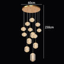 Axyaa Nordic Chandeliers for Dining Room | Pendant Hanging Ceiling Light Fixture