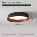 Axyaa Imitation Wood LED Ceiling Light for Modern Home Decor