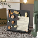 Axyaa Mini Chalkboard Table Decor Set
