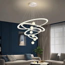 Axyaa Nordic Dining Room Pendant Light Chandelier for Living Room