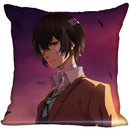 Axyaa Dazai Bungou Stray Dogs Pillow Case 40X40, 45X45cm