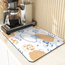 Silicone Dog Pattern Table Mat Set by Axyaa