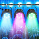 Axyaa RGBW LED Par Lights for Disco Party Bar Club Wedding