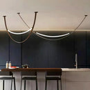 Axyaa Modern Pendant Chandelier Light for Living Room Dining Indoor Ceiling Lighting