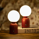 Axyaa LED Table Lamp: Rechargeable Night Light for Bedroom, Desktop, Living Room