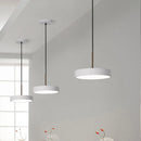 Axyaa LED Pendant Light: Study Disc 23/30cm Indoor Decor Hanging Lamp