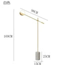 Axyaa Marble Floor Lamp: Modern Light Luxury LED Living Room Study Bedroom Decor