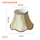 Axyaa Cloth Table Lamp Shade for E27 Lamps