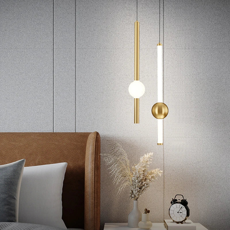 Axyaa Modern Bedroom Bedside Pendant Lights for Kitchen & Bar Decor