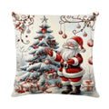 Axyaa Christmas Pillow Cover Set - Festive Home Decor & Gift