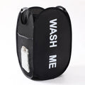Axyaa Foldable Laundry Basket - Large Capacity, Washable, Wear-Resistant Storage Box