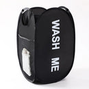 Axyaa Foldable Laundry Basket - Large Capacity, Washable, Wear-Resistant Storage Box