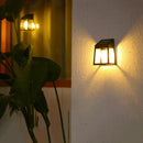 Axyaa Solar Wall Light: Waterproof Outdoor Luminous Lamp for Yard Decoration