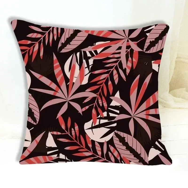 Abstract Leaf Cushion Cover by Axyaa - 45*45cm