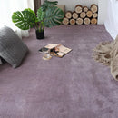 Axyaa Plush Cashmere Mat: Modern Living Room, Bedroom, Balcony Rug