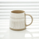 Axyaa Ceramic Nordic Style Hand-painted Mug - Creative Coarse Pottery Coffee Cup