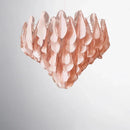 Axyaa Pink Butterfly-Wing Glass Chandelier for Living Room and Bedroom