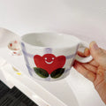 Axyaa Hand-Painted Ceramic Cups High-Value Water Bottle Irregular Shape Breakfast Mug