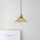 Axyaa Modern LED Pendant Light with Knob Switch for Bedroom, Living Room & Corridor