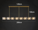 Axyaa Modern Stair Chandelier Pendant Lamp for Living Room, Interior Lighting