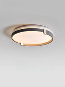 Axyaa LED Ceiling Light: Modern Champagne Gold Lamp for Living Room, Bedroom, Dining Room