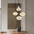 Axyaa Marble LED Pendant Chandelier for Home Restaurant Bar Bedroom Lighting