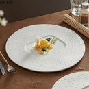 Axya Ceramic Dinner Plate Set Steak Dessert Snack Pasta Restaurant Tableware