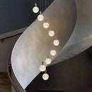 Axyaa Nordic Dining Room Pendant Ceiling Chandelier for Indoor Living Room Lighting