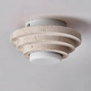 Axyaa Nordic Beige Marble Ceiling Lamp for Guest Room and Restaurant
