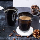 Axyaa 90oz PET Black American Coffee Party Cup - Customizable Takeaway Cup