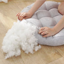 Axyaa Round Floor Cushion Linen Meditation Yoga Seat Mat Pouf Chair Pad