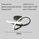 Axyaa LED Aisle Ceiling Lights: Modern Surface Mounted for Porch, Bedroom, Living Room, Corridor & Balcony
