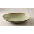 Axyaa Japanese Retro Ceramic Tableware Oval Bowl Salad Plate Set