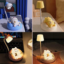 Axyaa Animal Pet LED Table Night Light Eye-Caring Desk Lamp Warm White