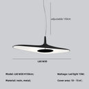 Axyaa Resin Pendant Lamp - Nordic Design for Changeable Dining Room Lighting