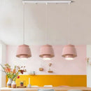 Axyaa Modern Macaron LED Pendant Chandelier for Home and Commercial Decor