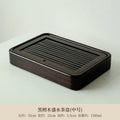 Axyaa Ebony Wood Tea Tray - Kung Fu Tea Set Accessory